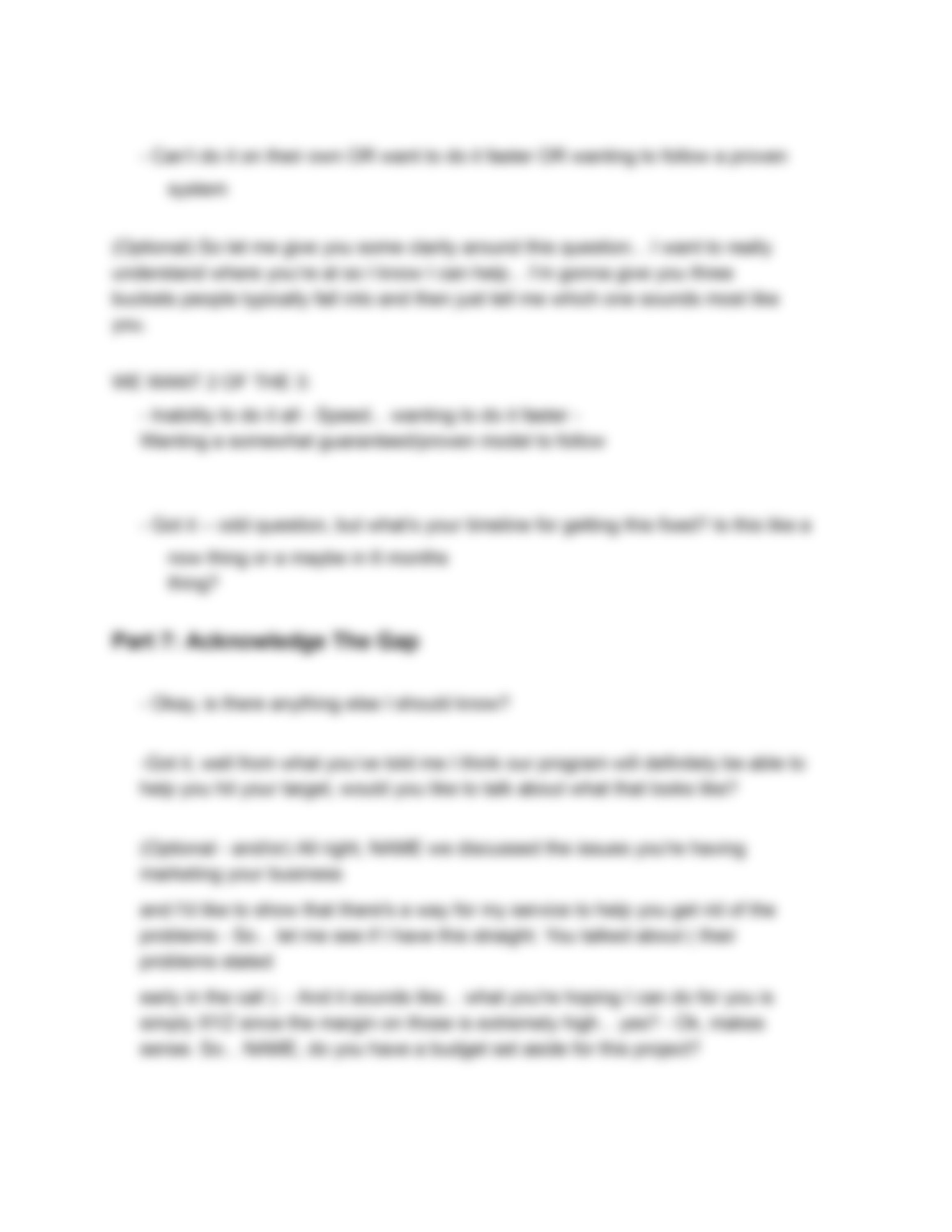 Coach, Consultant, High Ticket Sales Script | Sell Courses, Programs ...