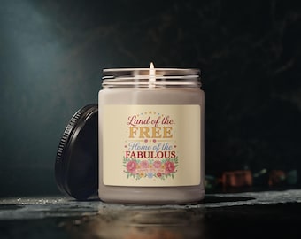 Vela de soja del 250 aniversario de Estados Unidos: Recuerdo patriótico del 4 de julio de 2026 (EE. UU.)