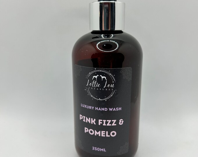 Luxury Hand Wash in Pink Fizz & Pomelo Scent - Gentle Skincare
