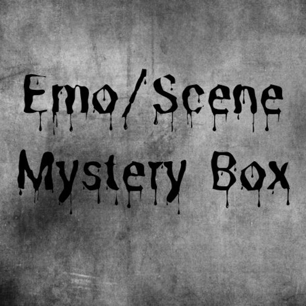 Boîte mystère Emo Boîte mystère de l'an 2000 Scène punk grunge
