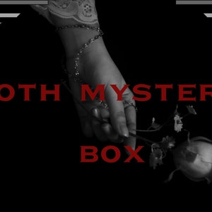 Goth Punk Mystery Box Goth Self Care Package Trad Goth WhimsiGoth Vampire Punk