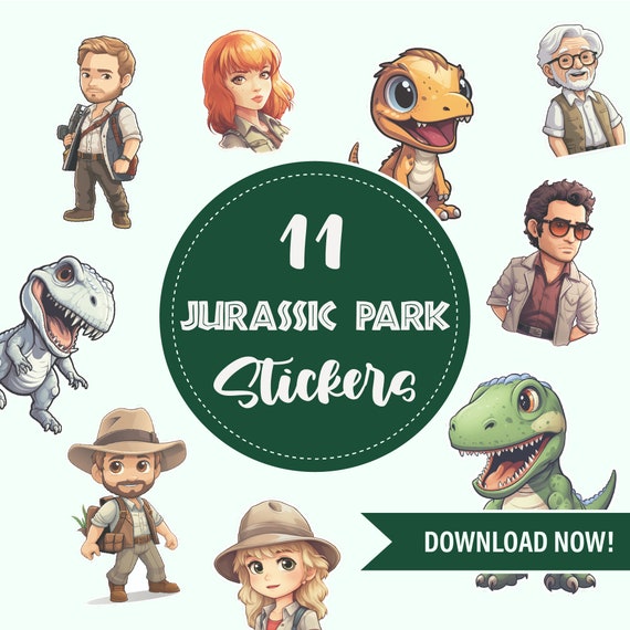 STICKERS JURASSIC PARK Pour Pincab ou Flipper EUR 119,00 - FR