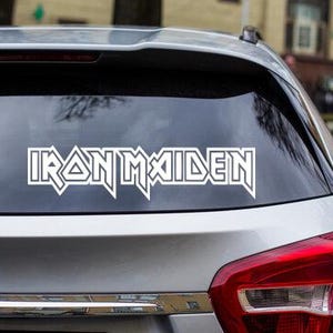 Iron Maiden  All Weather Vinyl Decal Punk Chose Your Color
