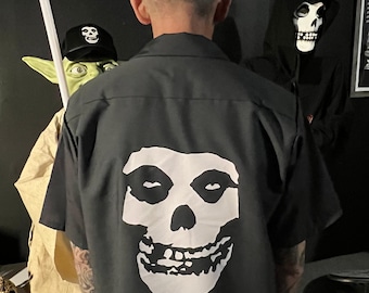Slipknot バーコードデザイン ワークシャツ XLサイズ Slipknot バーコードデザイン ワークシャツ XLサイズ Slipknot