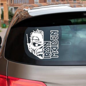 Iron Maiden Eddie All Weather Vinyl Decal Punk Chose Your Color