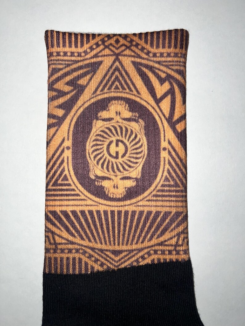 Egypt Tribute Stealie GD Socks Mens 912 Polyester Etsy
