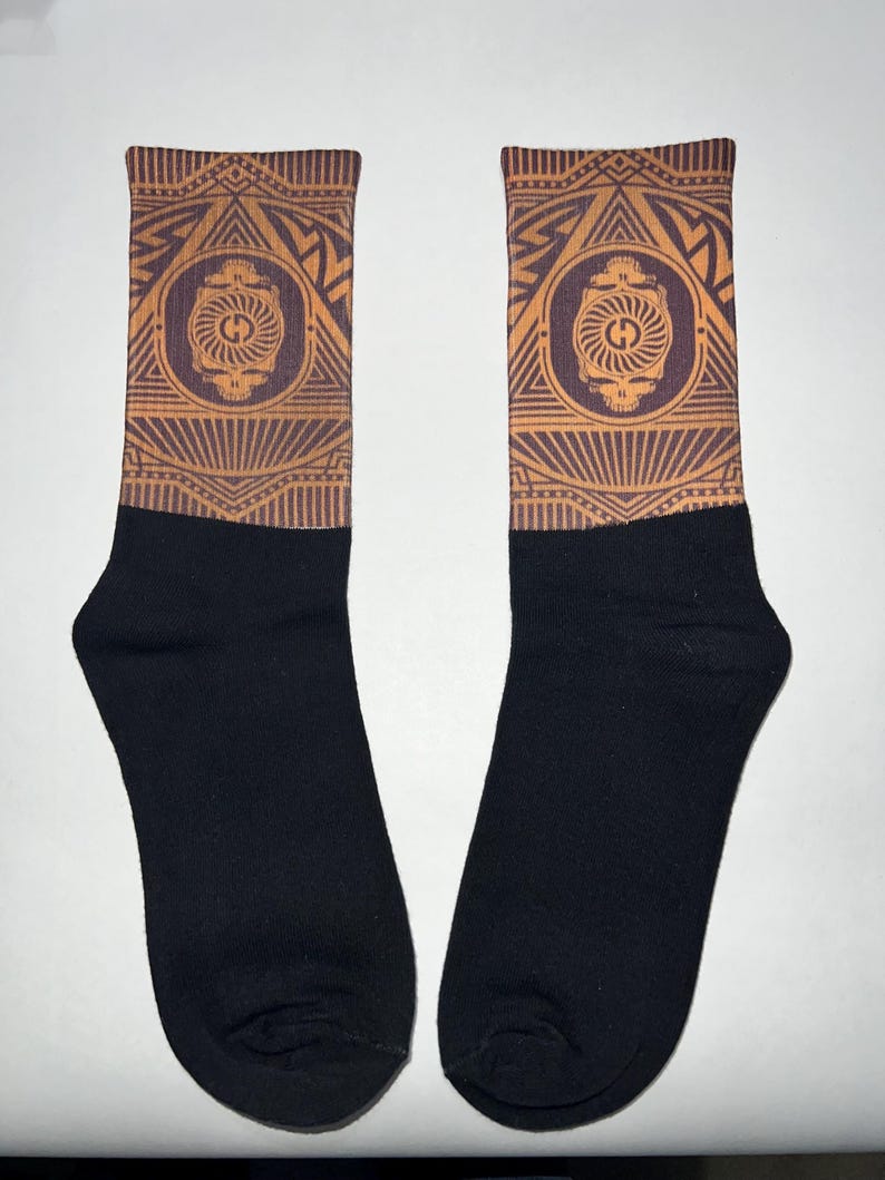 Egypt Tribute Stealie GD Socks Mens 912 Polyester Etsy