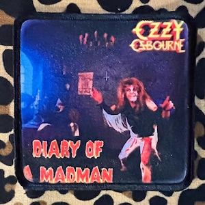 3 X 3 Diary Of A Madman Full Color Tribute Patch