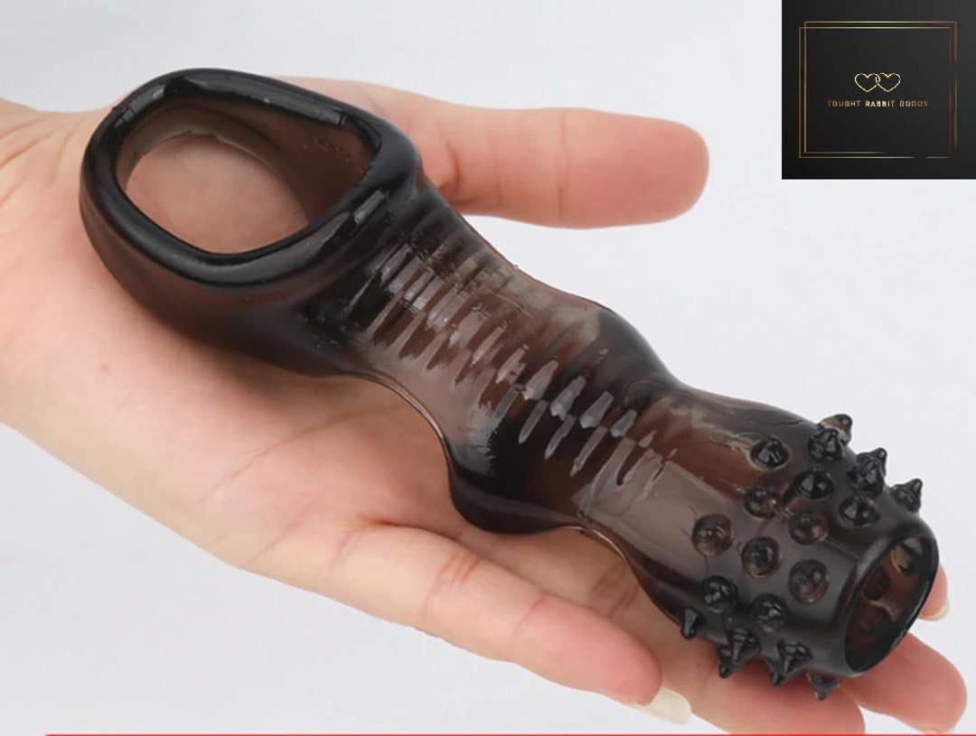 Silicone Reusable Penis Sleeve Penis Ring