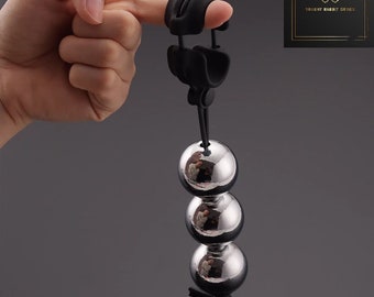 Zware Dute Metalen Bal Hanger Cock Ring Penis Zware Brancard Penis ErectieVergroter Extender Gewicht Stretcher Seksspeeltjes Voor Mannen