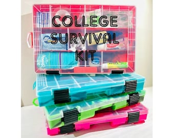 Personalized College Survival Kit | Graduation Gift | College Essentials | Fun Present!