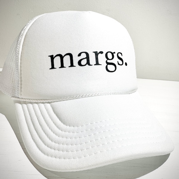 margs. trucker hat