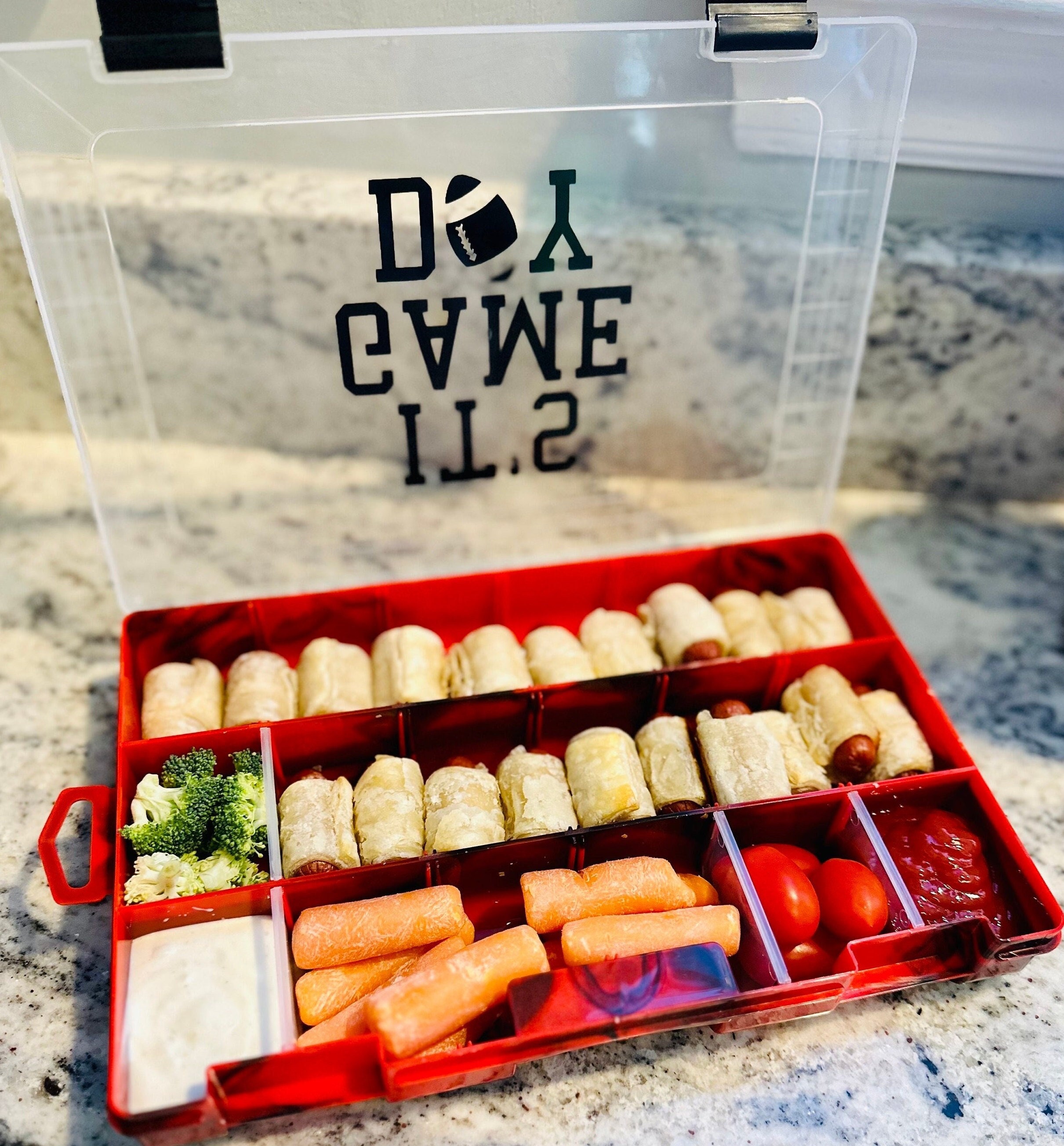 Personalized Snackle Box Custom Snack Box Beach/boat Back to School Snacks  on the Go Snacks-game Day Tailgate Snack Box Unique Gift 