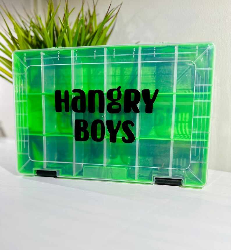 Personalized Snackle Box Custom Tackle Box for Snacks Etsy