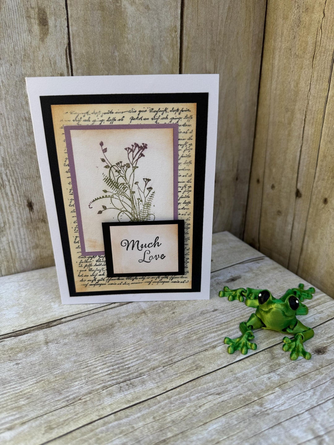 Much Love Greeting Card Etsy