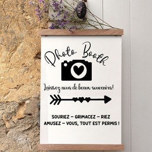 Photobooth stickers, wedding decoration, photobooth signs