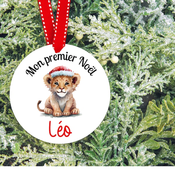 Boule de Noël personnalisé : Mon premier Noel