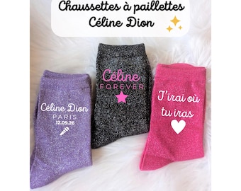 “Celine Forever” Glitter Socks | Special Edition Paris 2026 Concerts