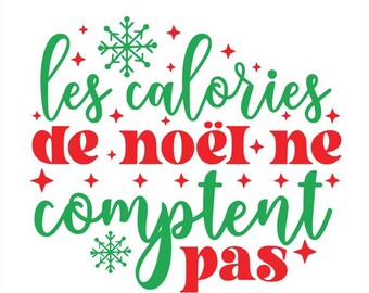 Flex thermocollant  avec texte Noël, plusieurs dimensions disponibles