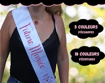 Personalized Hen Party Sash - Miss Future Bride - Personalized Birthday Accessory - Satin Hen Party Sash