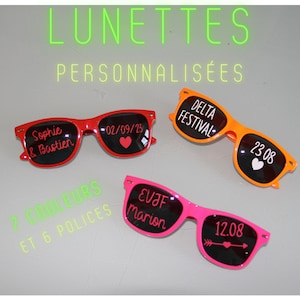 Gepersonaliseerde zonnebrillen voor speciale evenementen - Bruiloften, Vrijgezellenfeesten, Verjaardagen en Festivals!