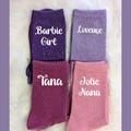 Personalized Sequined Girl Socks product logo