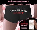 Personalized boxer shorts, Valentine's Day gift idea, men's underwear to offer!