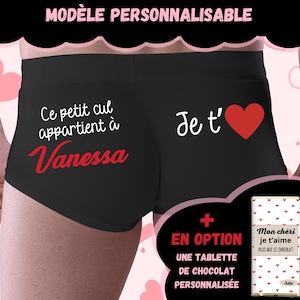 Personalized boxer shorts, Valentine's Day gift idea, men's underwear to offer!