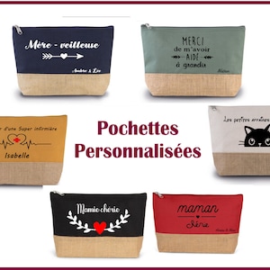 Grande Trousse personnalisée | Cadeau noël unique pour Maman, Maîtresse, Nounou
