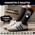 Personalized Glitter Socks for Women - Gift for Hen Parties, Weddings, Mother's Day, Godmother - Glitter Socks Sizes 36-42, Fast Delivery in France product logo