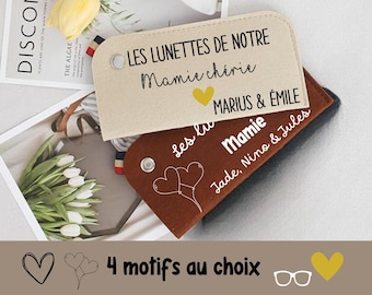 Personalized glasses case for grandma | Grandmother&#39;s Day gift