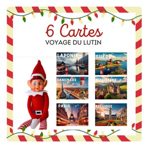 Kit "Il Viaggio dell'Elfo" - 6 Cartoline per una Magica Avventura