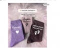 Chaussettes à Paillettes Personnalisées - Cadeau Nounou, Assistante Maternelle, MAM - Idée Cadeau Fin de Contrat, Merci Nounou, Crèche product logo