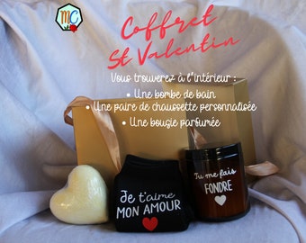 Coffret Saint-Valentin pour amoureux - Un cadeau romantique et original