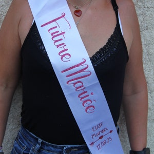 Personalized Miss Sash - Ideal for birthdays and bachelorette parties!