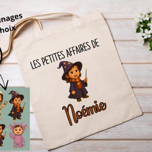 Personalized children&#39;s tote bag