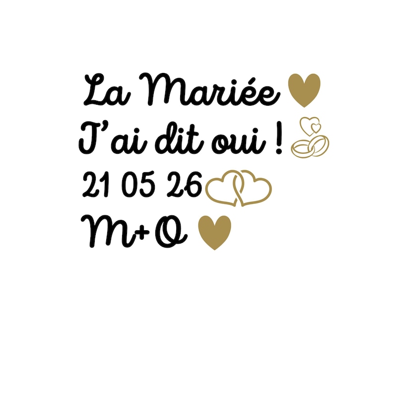 Set of 4 Personalized Wedding Shoe Stickers | Matte Vinyl | Sneakers or Heels | Bride, Groom, or Your Text Design | Chic Wedding Decor image 3