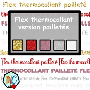 Prénom Flex thermocollant / mot thermocollant couleur et police au choix pour personnaliser toutes sortes de textiles image 1