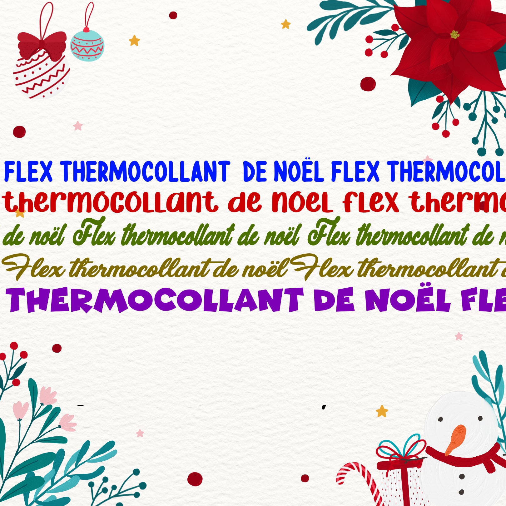 Bonne fête maman en flex velours appliqué thermocollant - Nanou Cadeaux