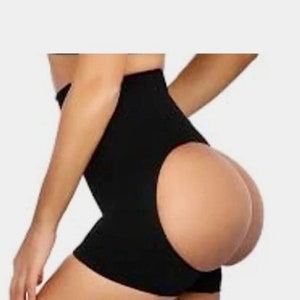 Womens Mocha Skintone Seamless Bumlift Shapewear Shorts