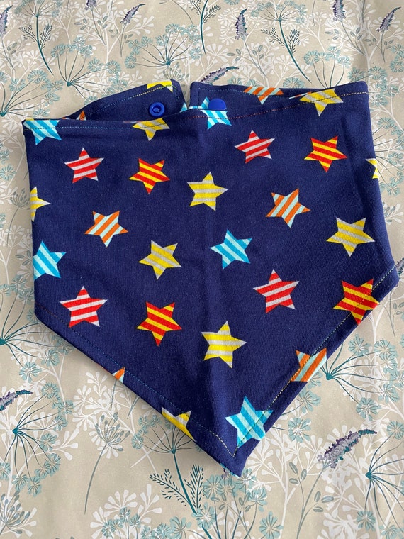 【冬バーゲン★特別送料無料！】 Scarf Children's Triangle Both on Size Adjustable Stars 小物