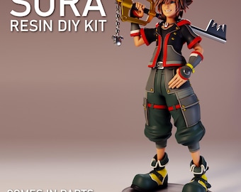 ソラ 1/10 キングダムハーツ ガレージキット 未塗装 未組立 フィギュア ソラ 1/10 キングダムハーツ ガレージキット 未塗装 未組立 フィギュア