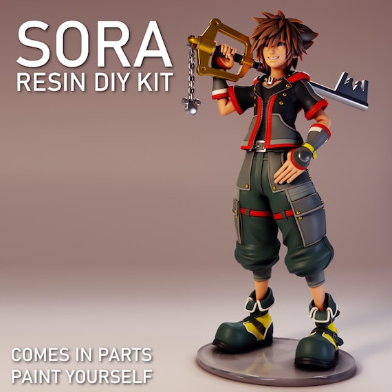 Sora Resin DIY Figure Kit - GRAYWORLDCORP - *UNPAINTED* - Kh Style