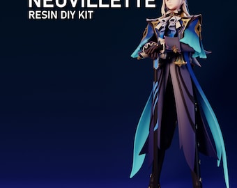 Neuvillette Resin DIY Figure Kit - GRAYWORLDCORP - *UNPAINTED