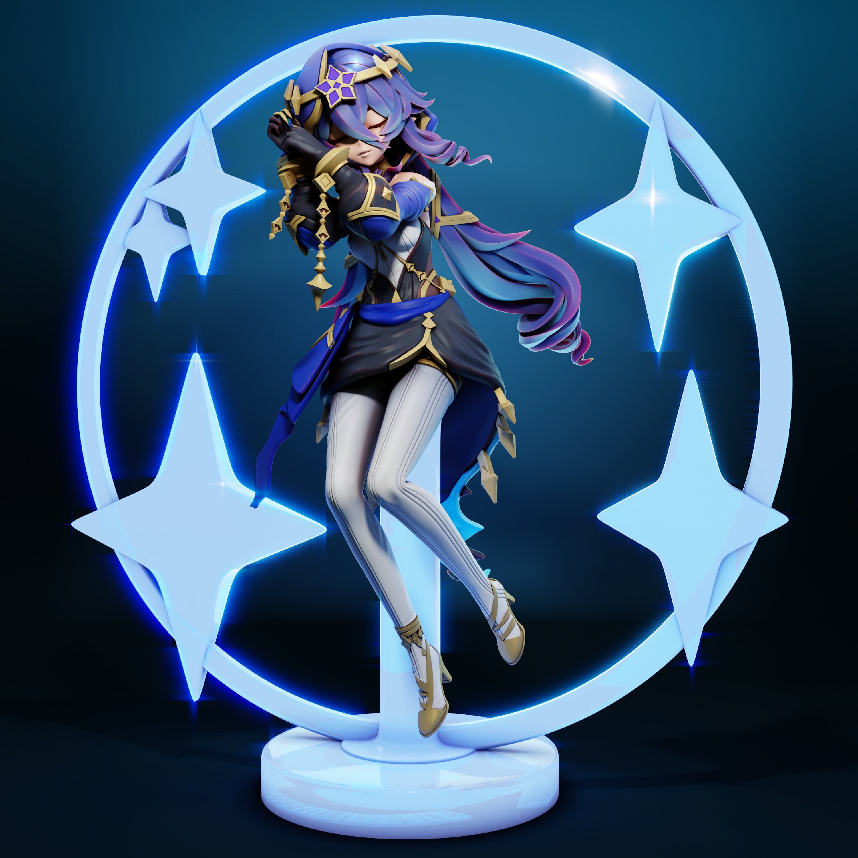 原神 レイラ ガレージキット レイラ レジン DIY フィギュアキット - GRAYWORLDCORP - *未塗装* - 原