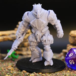 Brutes - 20 poses disponibles | Figurines d'infanterie lourde extraterrestres imprimées en 3D pour jeux de guerre de science-fiction 28-32 mm et proxys de zone litigieuse