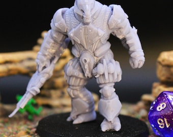 Brutes: 20 poses beschikbaar | 3D-geprinte buitenaardse zware infanterieminiaturen voor 28-32 mm sci-fi wargames en flashpoint-proxy's