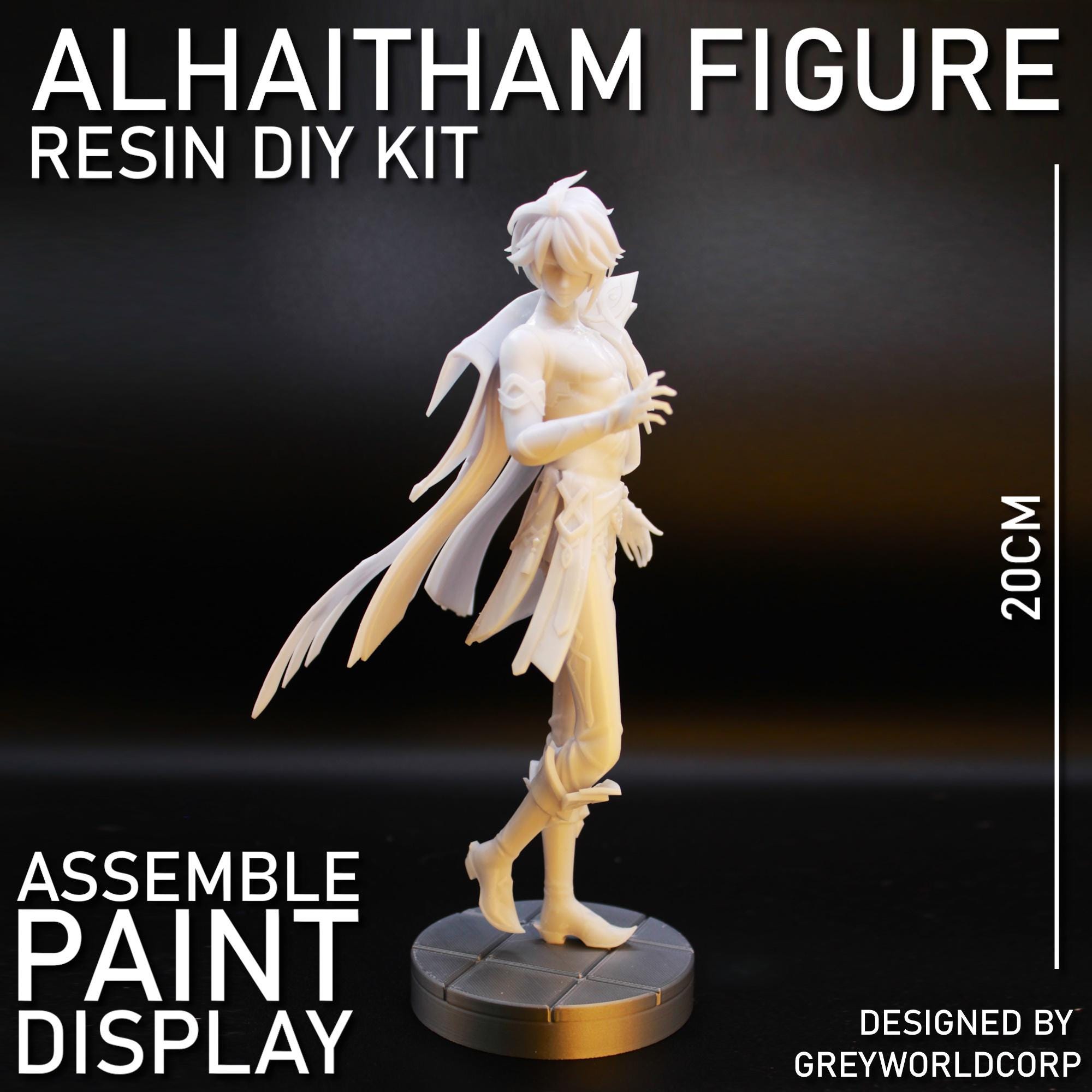 Kit De Figurine En Résine Kratos RA-236 à Assembler Et Peindre - Échelle 1/18 (100mm) Ou 1/24 (75mm