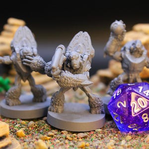 Grunts - 8 Poses Available | 3D Printed Alien Troop Miniatures for 28–32mm Sci-Fi Wargames & Flashpoint Proxies