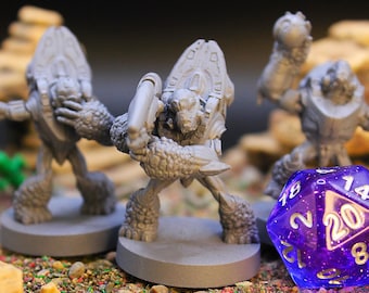 Grunts - 8 pose disponibili / Miniature di truppe aliene stampate in 3D per wargame di fantascienza da 28–32 mm e proxy Flashpoint